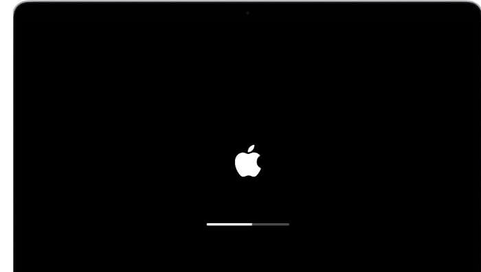 MacBook se queda en el logo de la manzana al iniciar